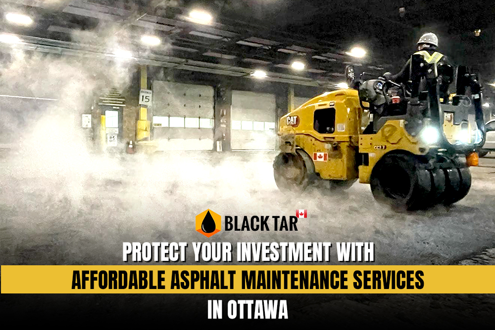 Protect Your Investment with Affordable Asphalt Maintenance Services in Ottawa