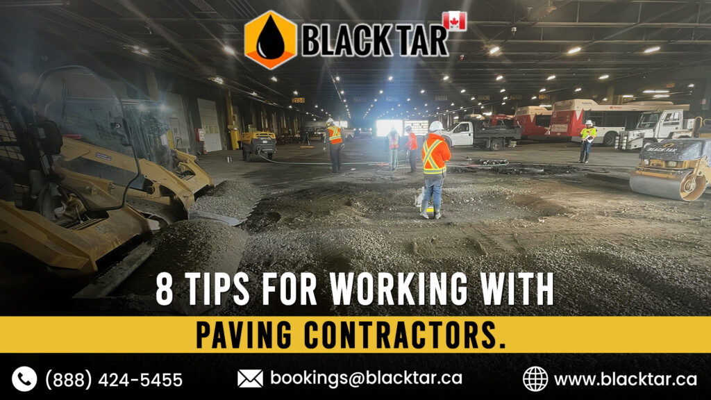 8 Tips for Working with Paving Contractors