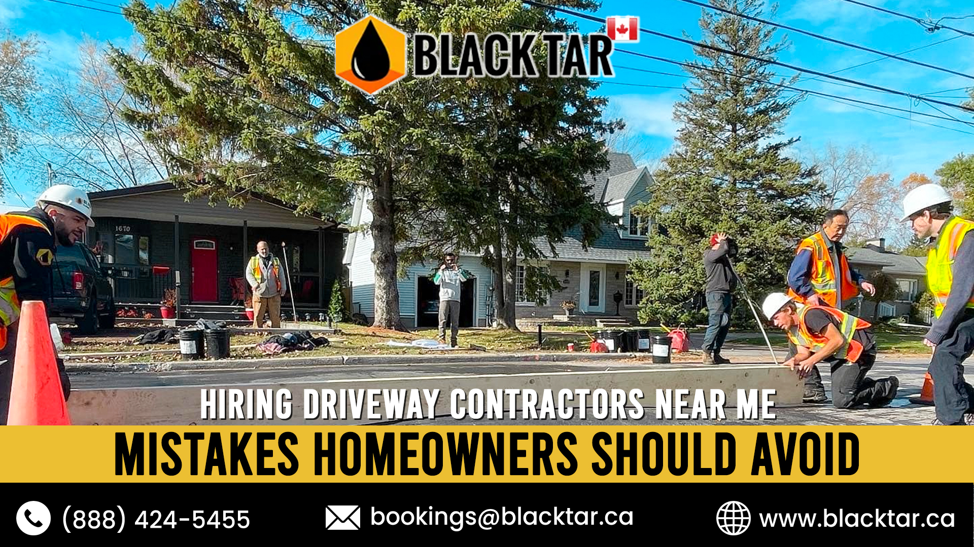 Mistakes to Avoid When Hiring Driveway Contractors Near Me - Black Tar ...