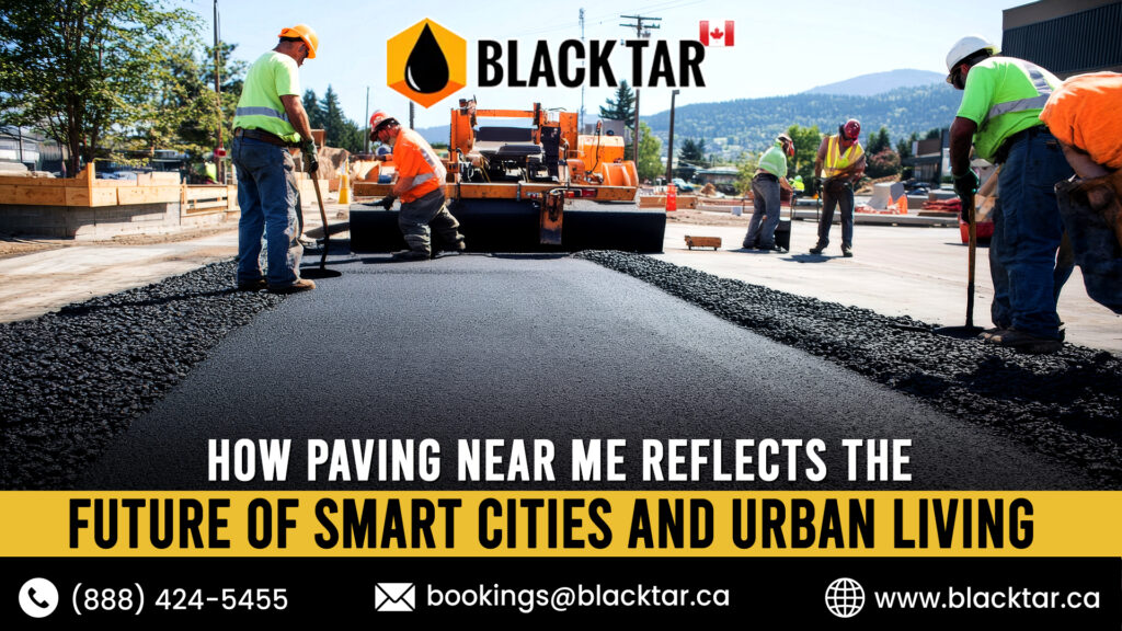 How Paving Near Me Reflects the Future of Smart Cities and Urban Living..