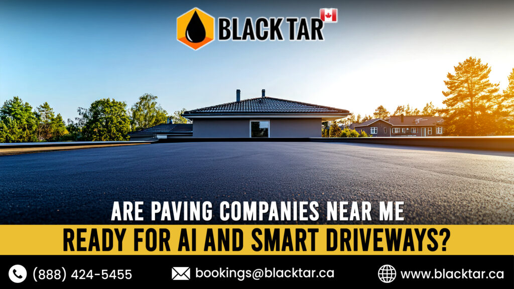 Are Paving Companies Near Me Ready for AI and Smart Driveways