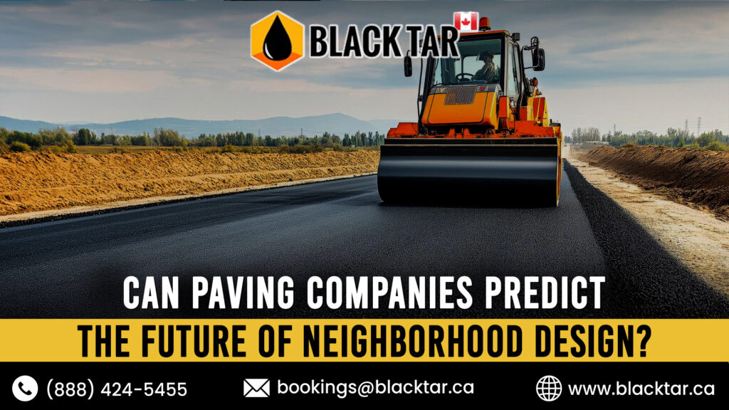 Can Paving Companies Predict the Future of Neighborhood Design?