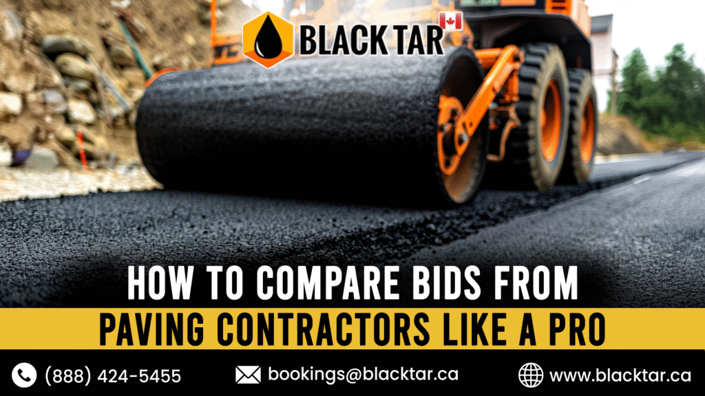 Compare Paving Contractor Bids Like a Pro