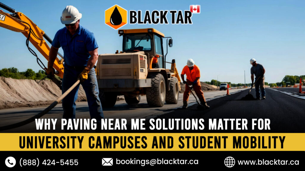 Why Paving Near Me Solutions Matter for University Campuses and Student Mobility..