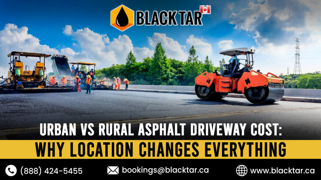 Urban vs Rural Asphalt Driveway Costs