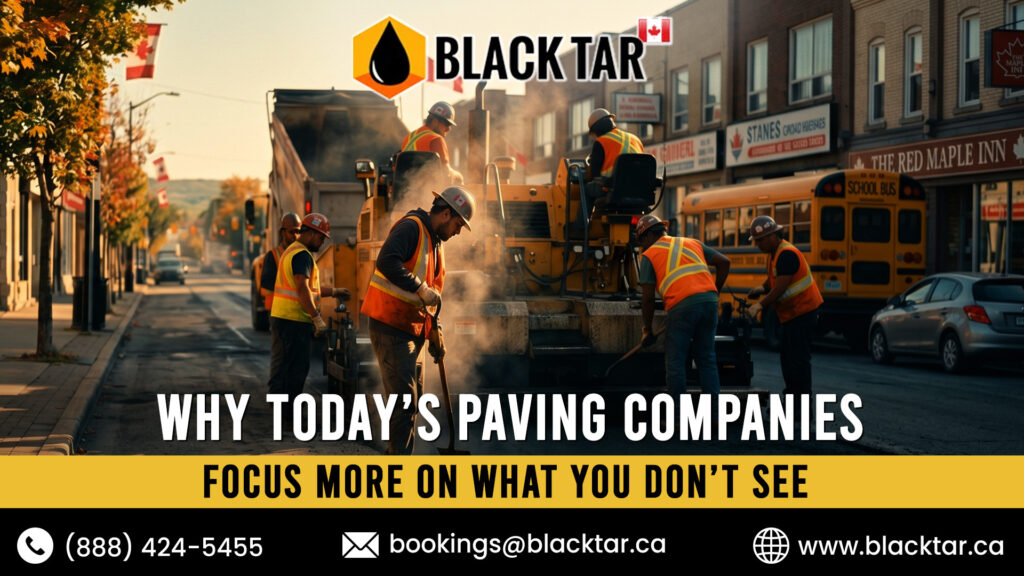Paving Companies Focus on What You Don’t See
