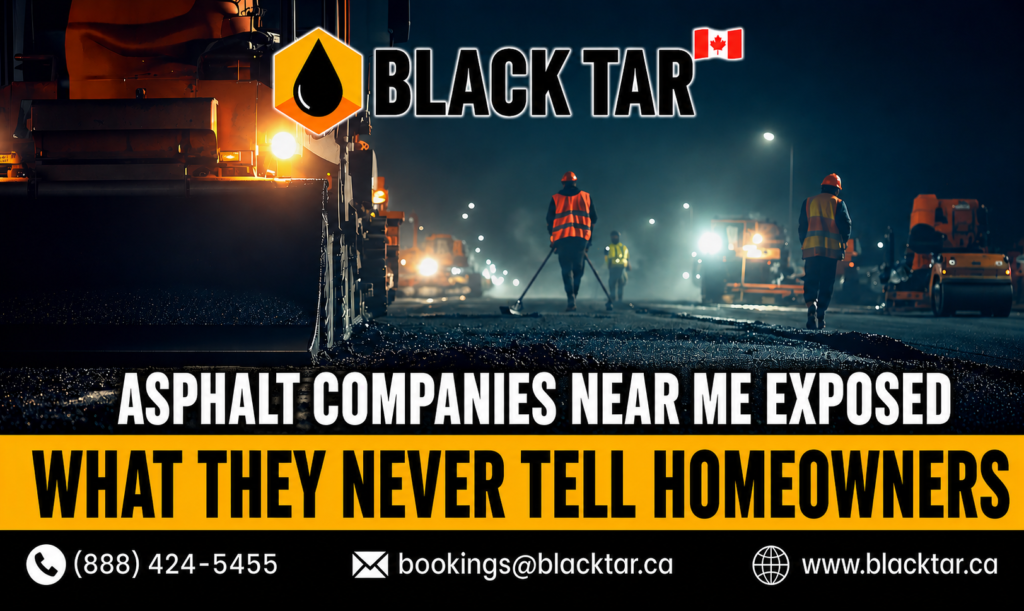 Asphalt Companies Near Me Exposed: What They Never Tell Homeowners