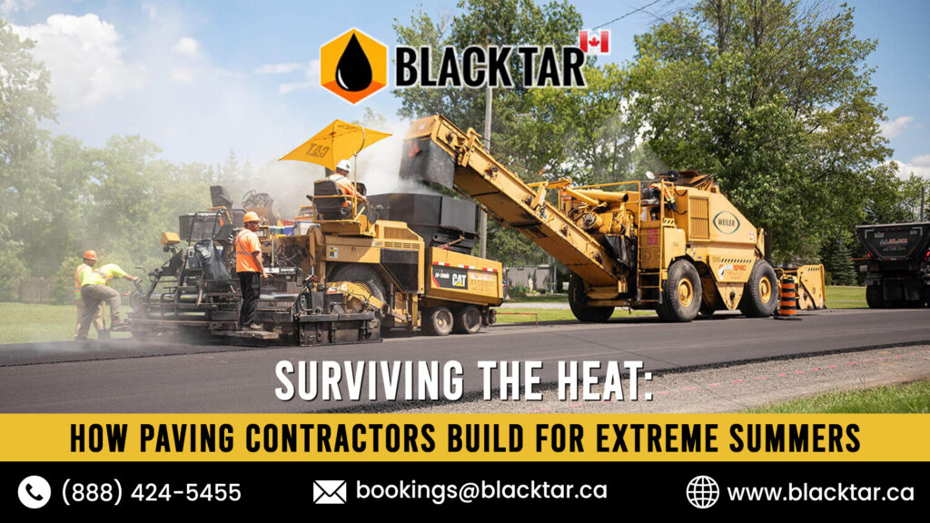 How Paving Contractors Handle Extreme Summer Heat