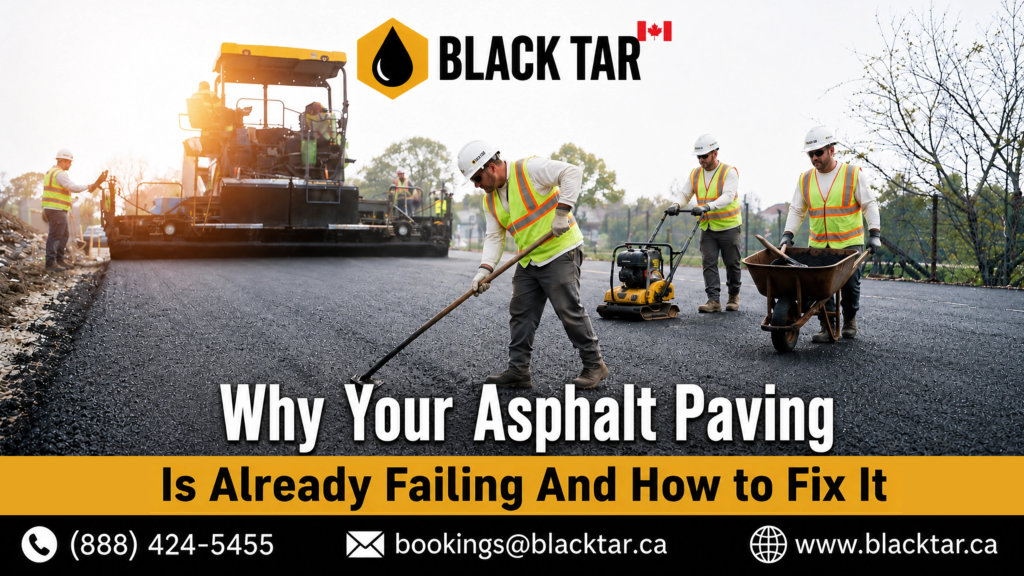Why Asphalt Paving Fails Early & How to Fix It