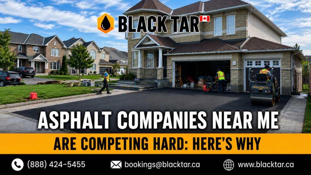 Why Asphalt Companies Near Me Are Competing Hard
