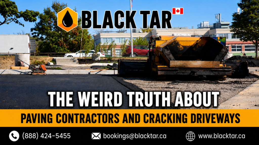 Paving Contractors and the Truth Behind Cracked Driveways