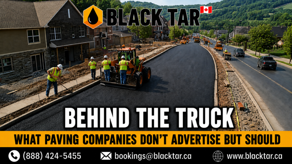 Behind the Truck: What Ottawa Paving Companies Won't Tell You