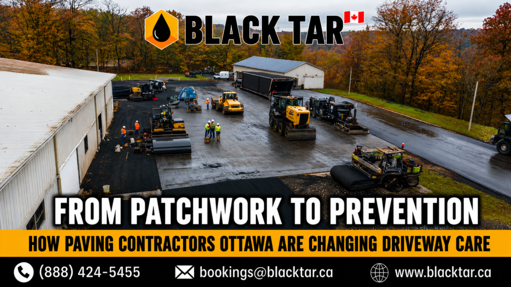 Paving Contractors Ottawa: Smarter Driveway Care Tips