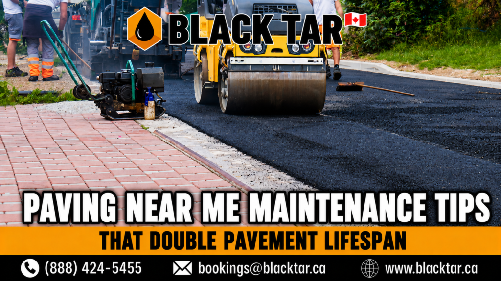 Paving Near Me Maintenance Tips That Double Pavement Lifespan
