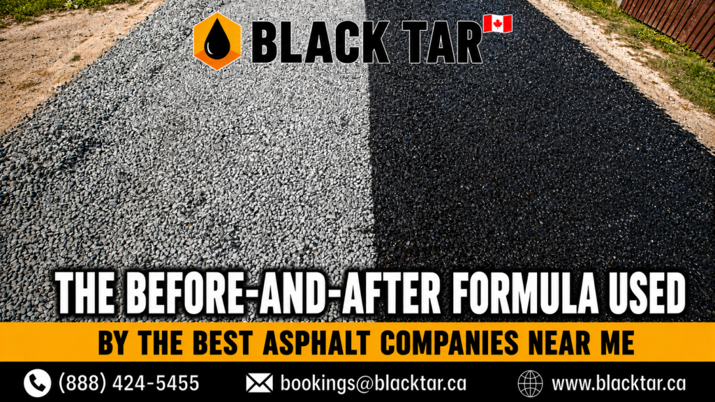 Asphalt Companies Near Me: The Before-and-After Paving Formula