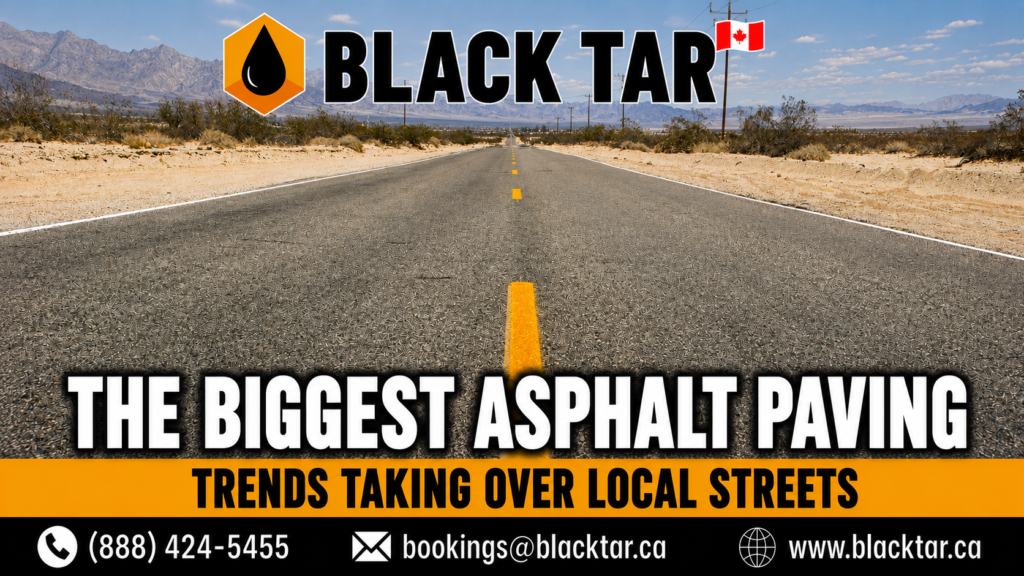 Top Asphalt Paving Trends Ottawa Homeowners Should Know