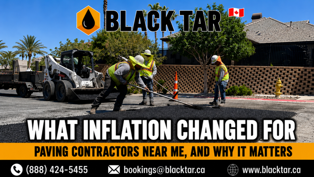 Inflation & Paving Contractors Near Me: What Changed