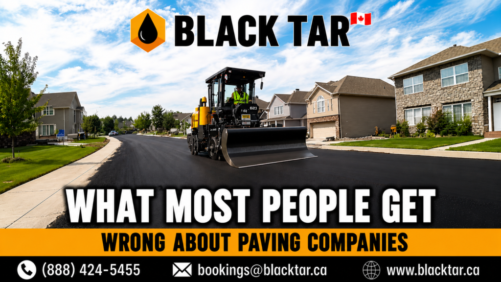 What Most People Misunderstand About Paving Companies
