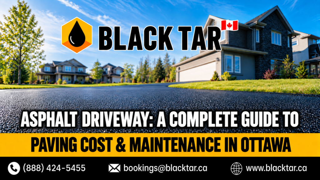 Ottawa Asphalt Driveway Paving Cost & Maintenance