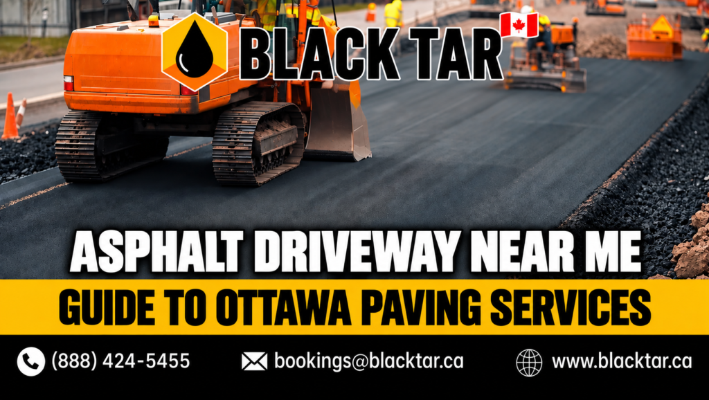 Asphalt Driveway Near Me Ottawa Paving Services