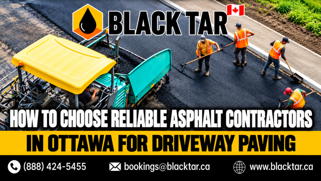 How to Choose Reliable Asphalt Contractors in Ottawa